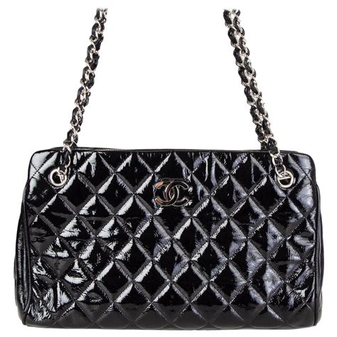 chanel trendy cc quilted tote bag|chanel patent leather tote bag.